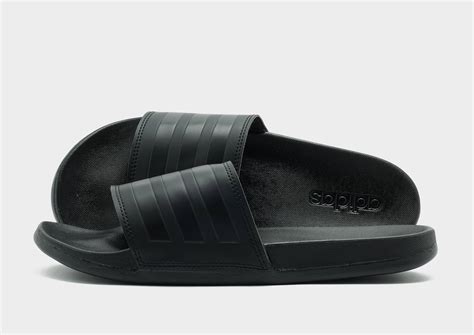 adidas adilette comfort herren schwarz weiß|Adidas originals Adilette comfort slides.